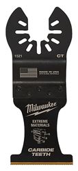 Milwaukee 49-25-1525 Blade, 1-3/8 in, 2 in D Cutting, Carbide/HCS/Titanium