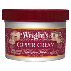 Wrights 340 Copper Cream, 8 oz Jar, Paste, Mild, Off-White 