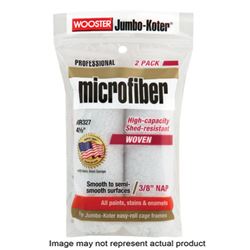 WOOSTER RR327-6 1/2 Paint Roller Cover, 3/8 in Thick Nap, 6-1/2 in L, Microfiber Cover 