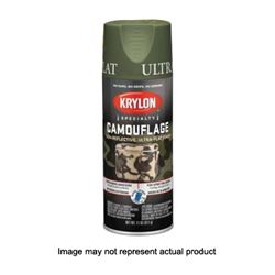 Krylon K04295777 Camouflage Spray Paint, Ultra Flat, Sand, 12 oz, Can 