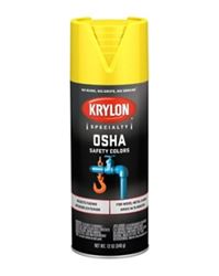 Krylon K02116777 Spray Paint, Gloss, Safety Red, 12 oz, Can 