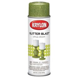 Krylon K03808A00 Craft Spray Paint, Glitter, Citrus Dream, 5.75 oz, Can 