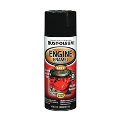 Rust-Oleum 248932 Engine Spray Paint, Black, 12 oz, Can 