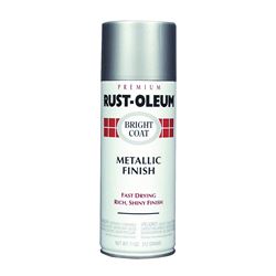 Rust-Oleum 7718830 Rust Preventative Spray Paint, Metallic, Chrome, 11 oz, Can 