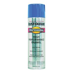 Rust-Oleum 7524838 Safety Spray Paint, Gloss, Safety Blue, 15 oz, Can 