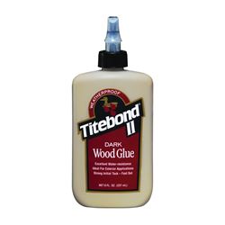 Titebond II 3703 Wood Glue, Brown, 8 oz Bottle 