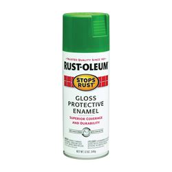 Rust-Oleum 248569 Rust Preventative Spray Paint, Gloss, Emerald Green, 12 oz, Can 