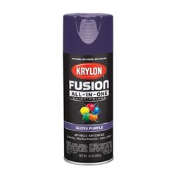 Krylon K02719007 Spray Paint, Gloss, Purple, 12 oz, Can 