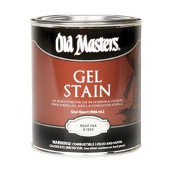 Old Masters 81904 Gel Stain, Aged Oak, Liquid, 1 qt 