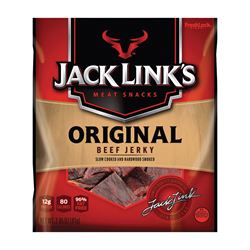 Jack Links 10000007611 Snack, Jerky, Original, 2.85 oz, Pack of 8 
