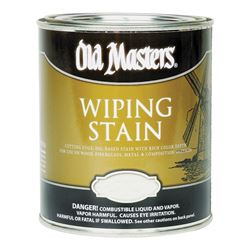 Old Masters 11504 Wiping Stain, Provincial, Liquid, 1 qt, Can 