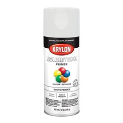 Krylon COLORmaxx K05584007 Primer, White, 12 oz 