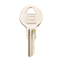 Hy-Ko 11010Y11 Key Blank, Brass, Nickel, For: Yale Cabinet, House Locks and Padlocks, Pack of 10 
