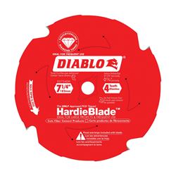 Diablo D0704DHA Circular Saw Blade, 7-1/4 in Dia, 5/8 in Arbor, 4-Teeth, Polycrystalline Cutting Edge, Pack of 5 