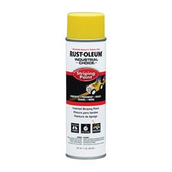 Rust-Oleum 1648838 Inverted Marking Spray Paint, Gloss, Yellow, 18 oz, Can 