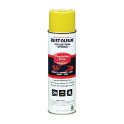 Rust-Oleum 203025 Inverted Marking Spray Paint, Semi-Gloss, Yellow, 17 oz, Can 