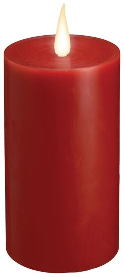 Xodus Innovations WC1686R Candle, Red Candle, D Alkaline Battery, LED Bulb  3 Pack