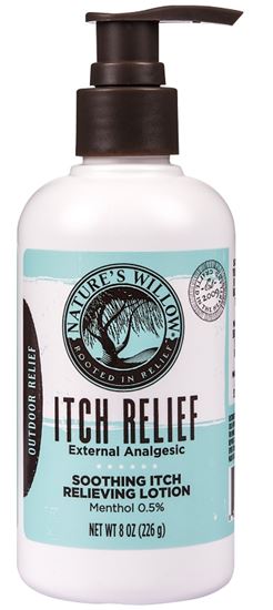 NATURE'S WILLOW NWORL24 Itch Relief Lotion, 8 oz  3 Pack