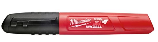 Milwaukee 48-22-3130 INKZALL Black Chisel Tip Marker