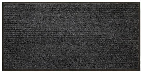 Multy Home MT2000104 Utility Mat, 36 in L, 24 in W, Polypropylene Surface, Charcoal