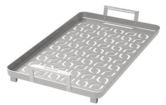 Traeger ModiFIRE BAC610 Grill Tray, Stainless Steel, For: ModiFIRE Traeger Grill Grates