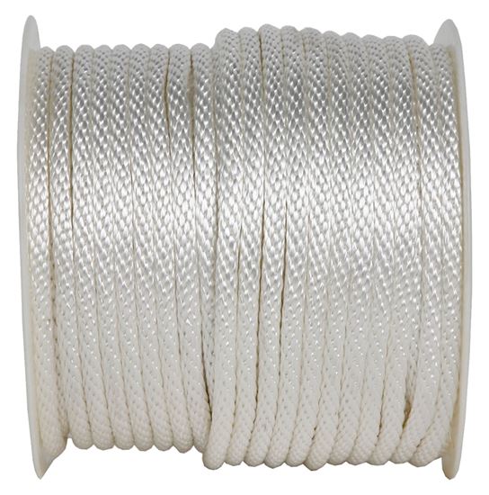Koch 1/2 in. D x 300 ft. L White Solid Braided Nylon Rope