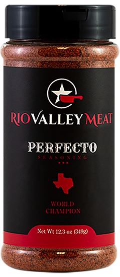 Rio Valley Meat OW91005 BBQ Rub, Perfecto, 12.3 oz, Bottle