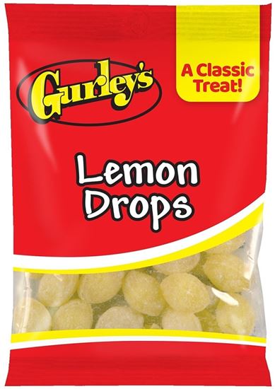 Gurley's 743790 Candy, Lemon Drops Flavor, 5.75 oz  12 Pack
