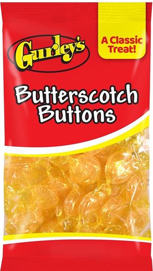 Gurley's 743773 Candy, Butterscotch Button Flavor, 6 oz  12 Pack