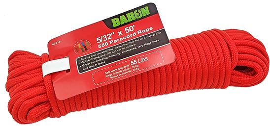Baron 5/32 x 20 Paracord 550 - 63014
