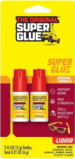 Gorilla 7805009 Super Glue, Liquid, Irritating, Straw/White Water, 15 G Bottle