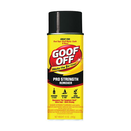 Goof Off FG657 Latex Paint Remover, Liquid, White, 1 gal