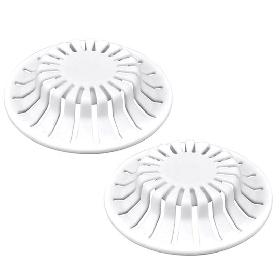 Danco Hair Catcher for Shower Drain in Chrome with Extra Baskets