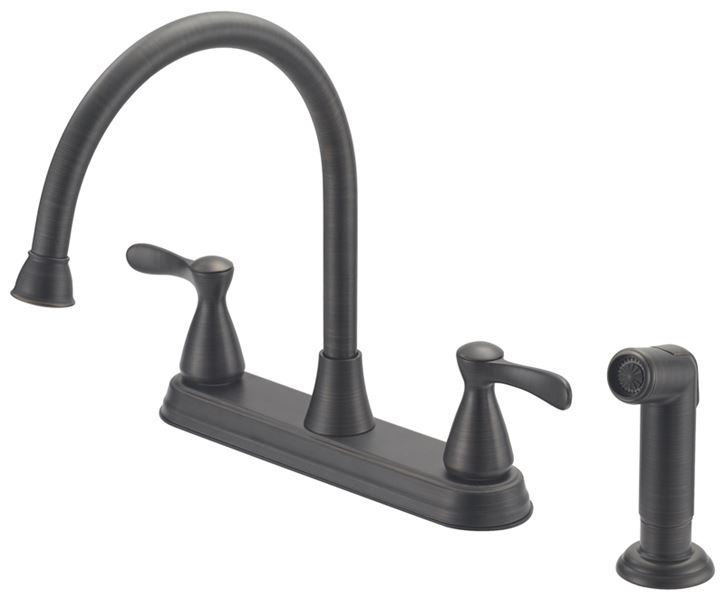 Boston Harbor Traditional Kitchen Faucet With Matching Side Spray