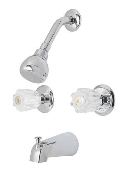 Oakbrook Tub And Shower Faucet 2 Handles Washerless Cartridge