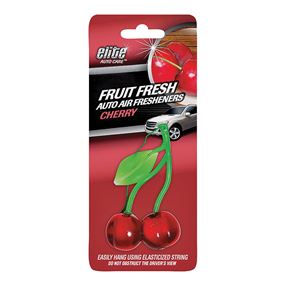 (Pack of 3) Fruity Fruit Air Fresheners - Automotive Accessory - Car  Hanging Air Fresheners (Lemon)