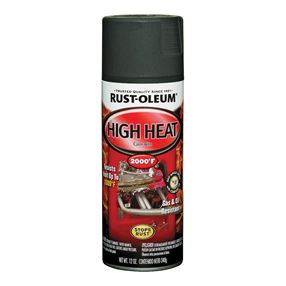 Rust-Oleum 248903 Engine Spray Paint, Flat, Black, 12 oz, Can