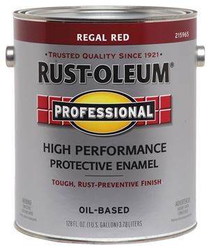 RUST-OLEUM PROFESSIONAL 215965 Protective Enamel, Gloss, Regal Red, 1 gal Can, Pack of 2