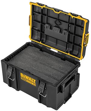 DeWALT ToughSystem 2.0 Series DWST08400 Extra Large Tool Box, 110 lb,  Plastic, Black #VORG7524135, DWST08400