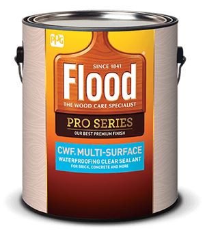 Flood CWF Multi-Surface FLD540XI-01 Waterproof Sealant, Liquid, Clear, 1 gal, Pack of 4