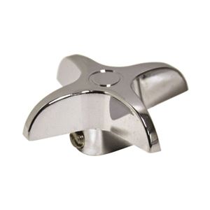 Danco 80025 Diverter Handle, Zinc, Chrome Plated, For: Single Handle Tub and Shower Faucets