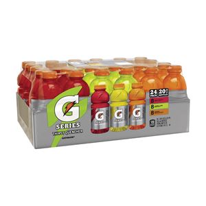 Gatorade 20781 Thirst Quencher Sports Drink, Liquid, Fruit Punch, Lemon, Orange Flavor, 20 oz Bottle, Pack of 24