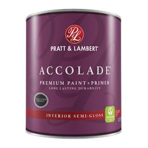 Pratt & Lambert Accolade Z4100 0000Z4180-14 Paint and Primer, Semi-Gloss, Bright White Base, 31 oz