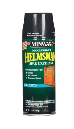 Minwax 11.5 oz. Fast-drying Clear Satin Polyurethane Spray