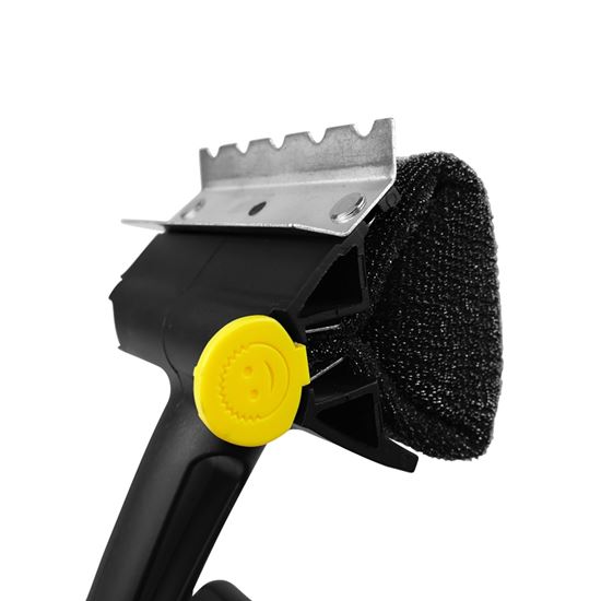 BBQ Daddy Grill Brush - Bristle Free Steam Cleaning Scrubber with ArmorTec  St 810044131147