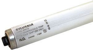 Sylvania 25118 Fluorescent Bulb, 110 W, T12 Lamp, Recessed Double Contact Lamp Base, 6966 Lumens, 4200 K Color Temp