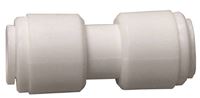 Watt PL-3000 Quick Connect Coupling Union, 1/4 in, Push Fit, 1 in L, 150 psi at 70 deg F, 60 psi at 140 deg F 