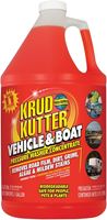 Krud Kutter VB014 Vehicle and Boat Cleaner, 1 gal, Bottle, Dark Red, Liquid, Solvent Like 