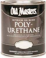 Old Masters 49404 Oil Based Interior Polyurethane, 1 qt Can, 350 - 450 sq-ft/gal, Clear 