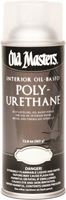 Old Masters 49610 Oil Based Interior Polyurethane, 13 oz Spray Can, 350 - 450 sq-ft/gal, Clear 